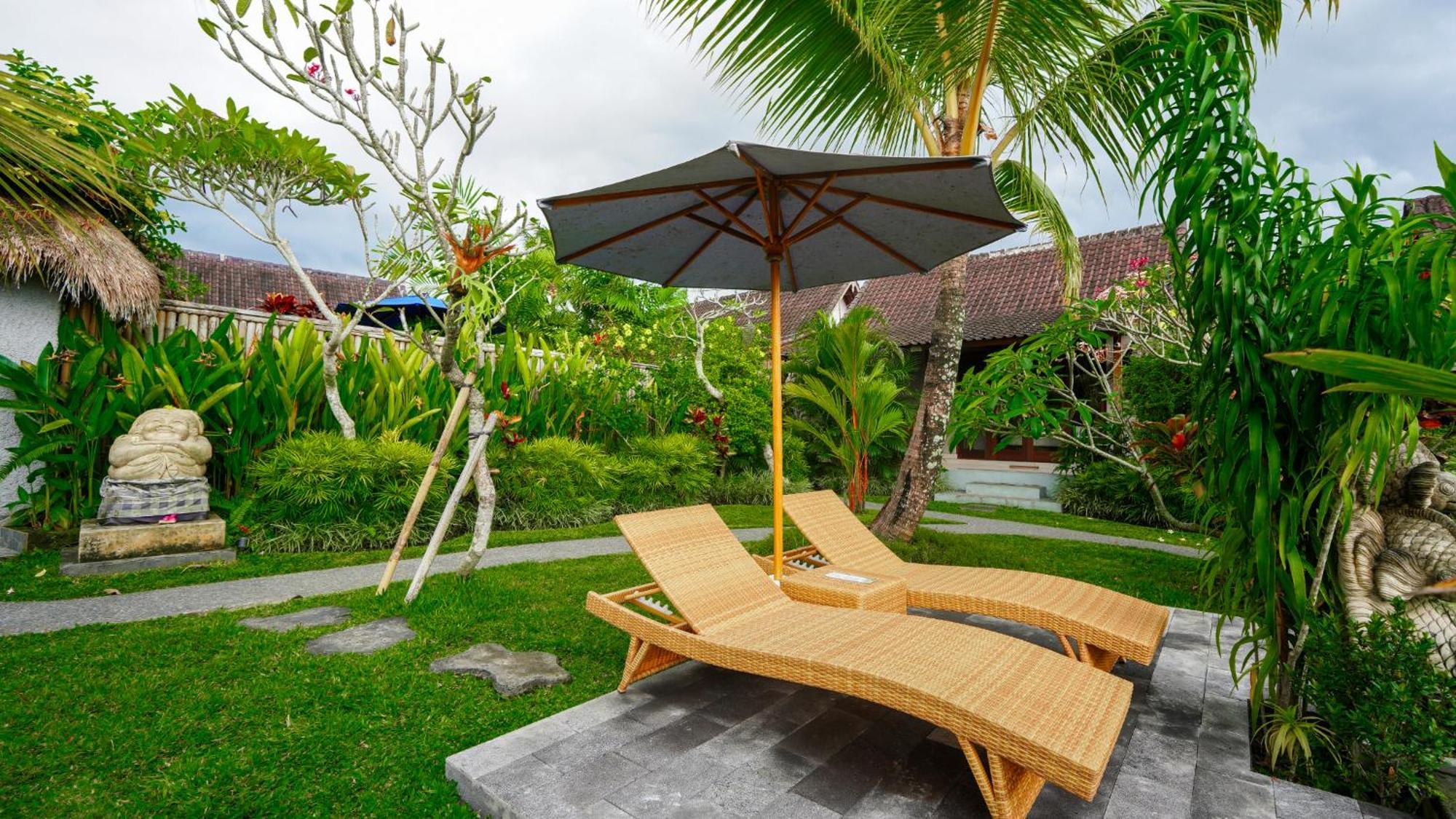 Green Coconut Cottage Ubud Esterno foto