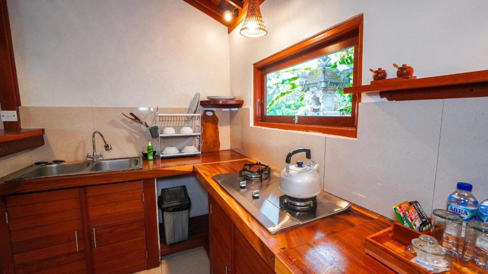 Green Coconut Cottage Ubud Esterno foto