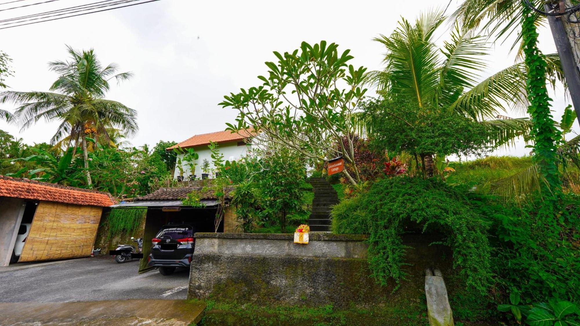 Green Coconut Cottage Ubud Esterno foto