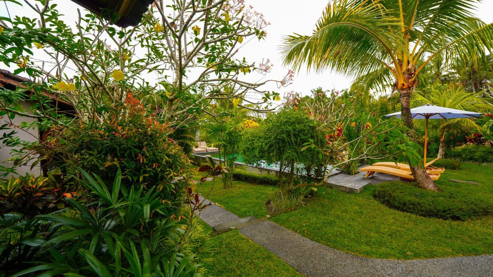 Green Coconut Cottage Ubud Esterno foto