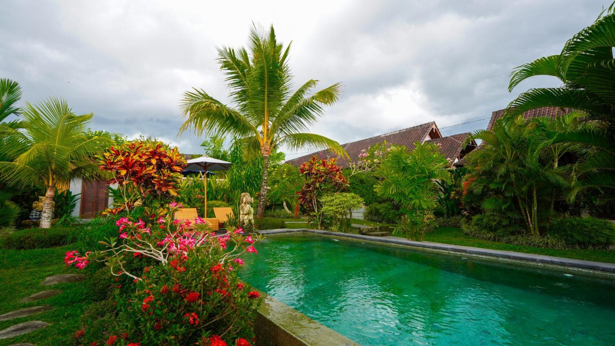 Green Coconut Cottage Ubud Esterno foto