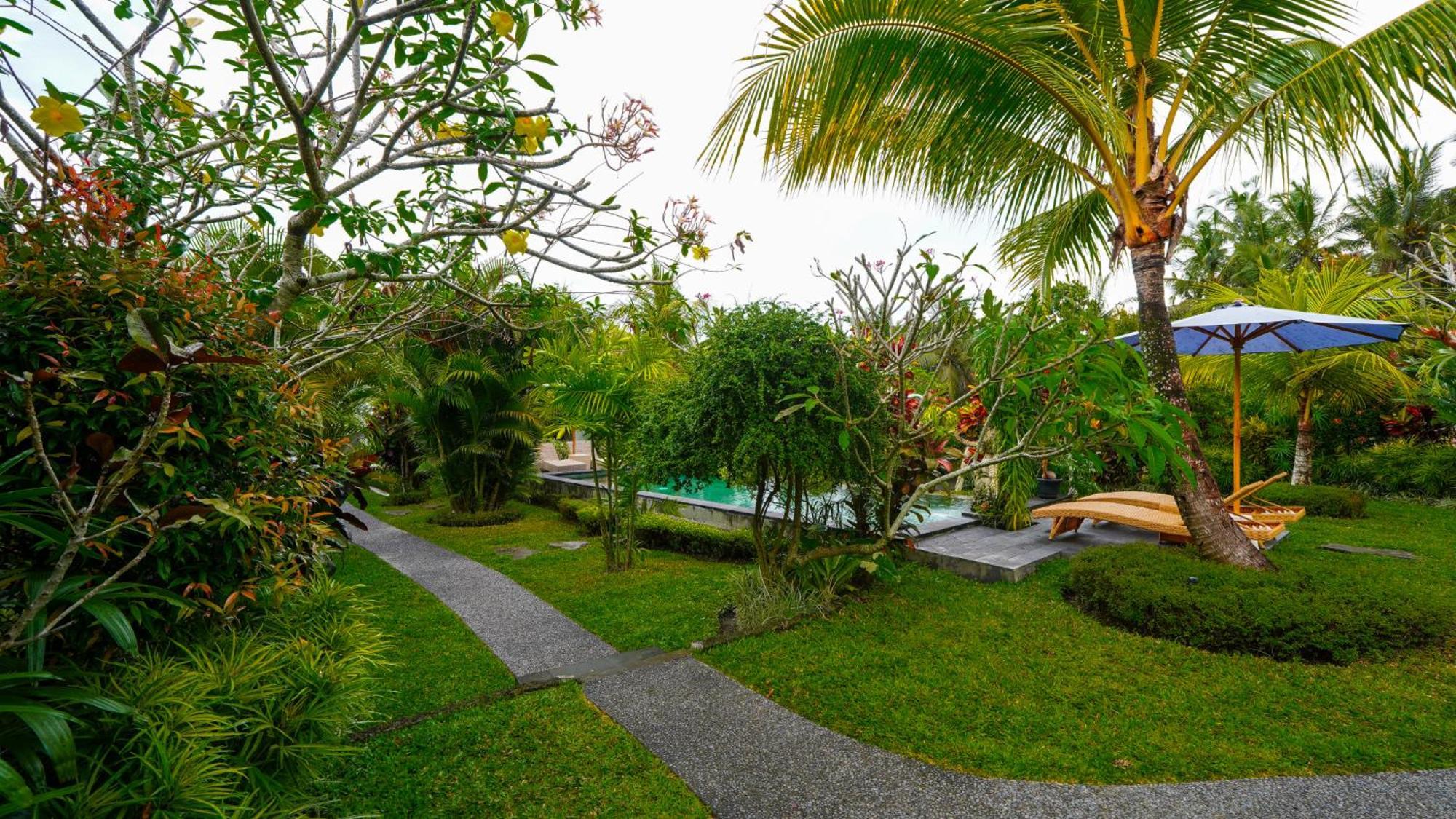 Green Coconut Cottage Ubud Esterno foto