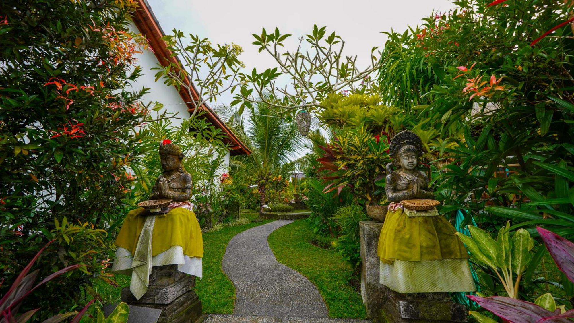 Green Coconut Cottage Ubud Esterno foto