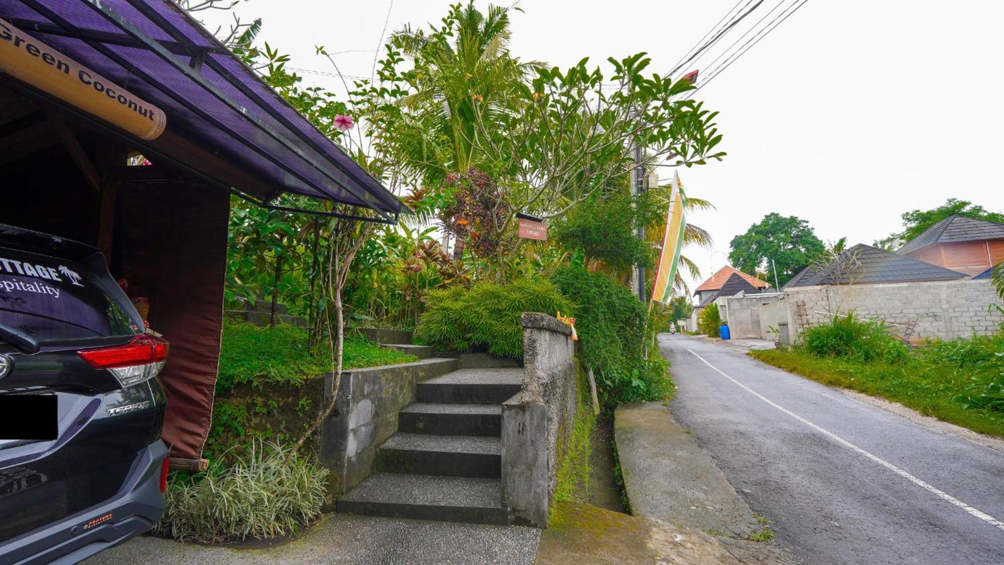 Green Coconut Cottage Ubud Esterno foto