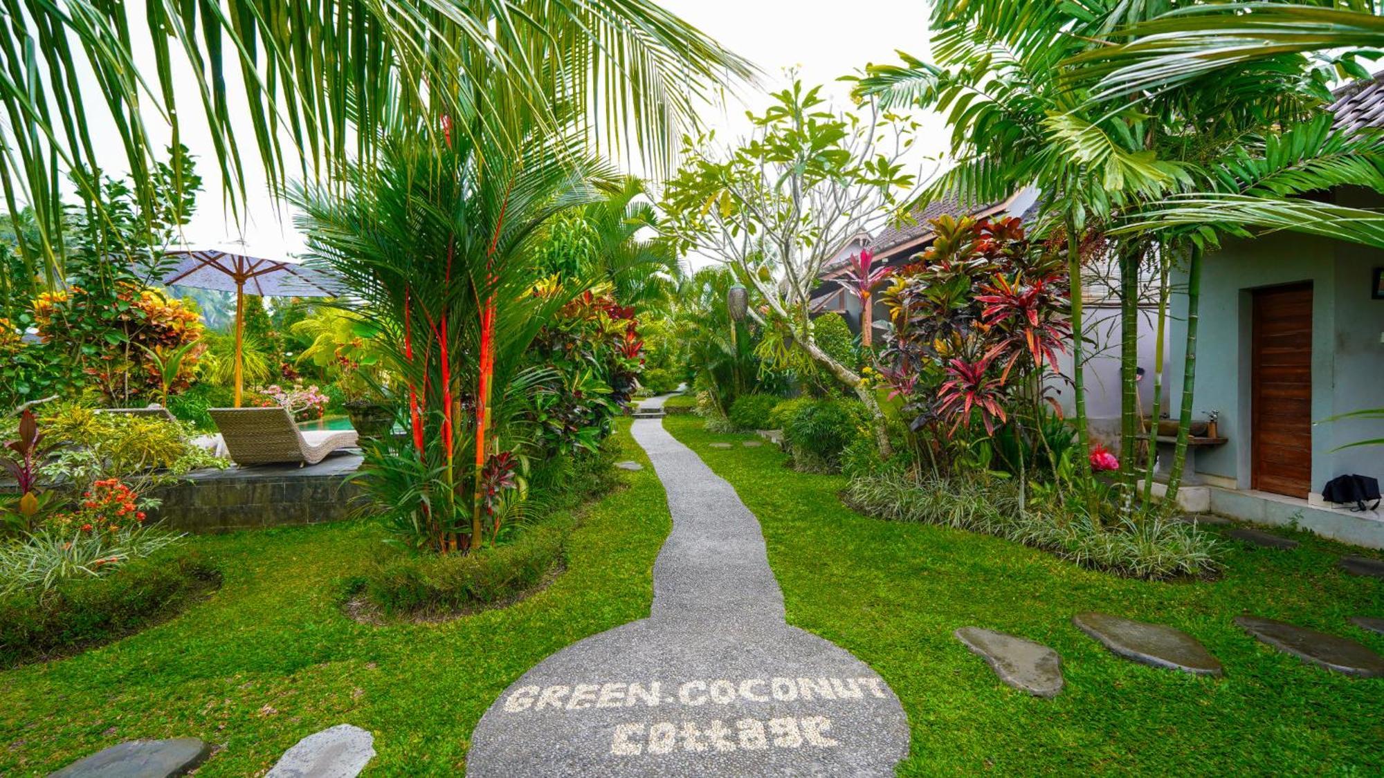 Green Coconut Cottage Ubud Esterno foto