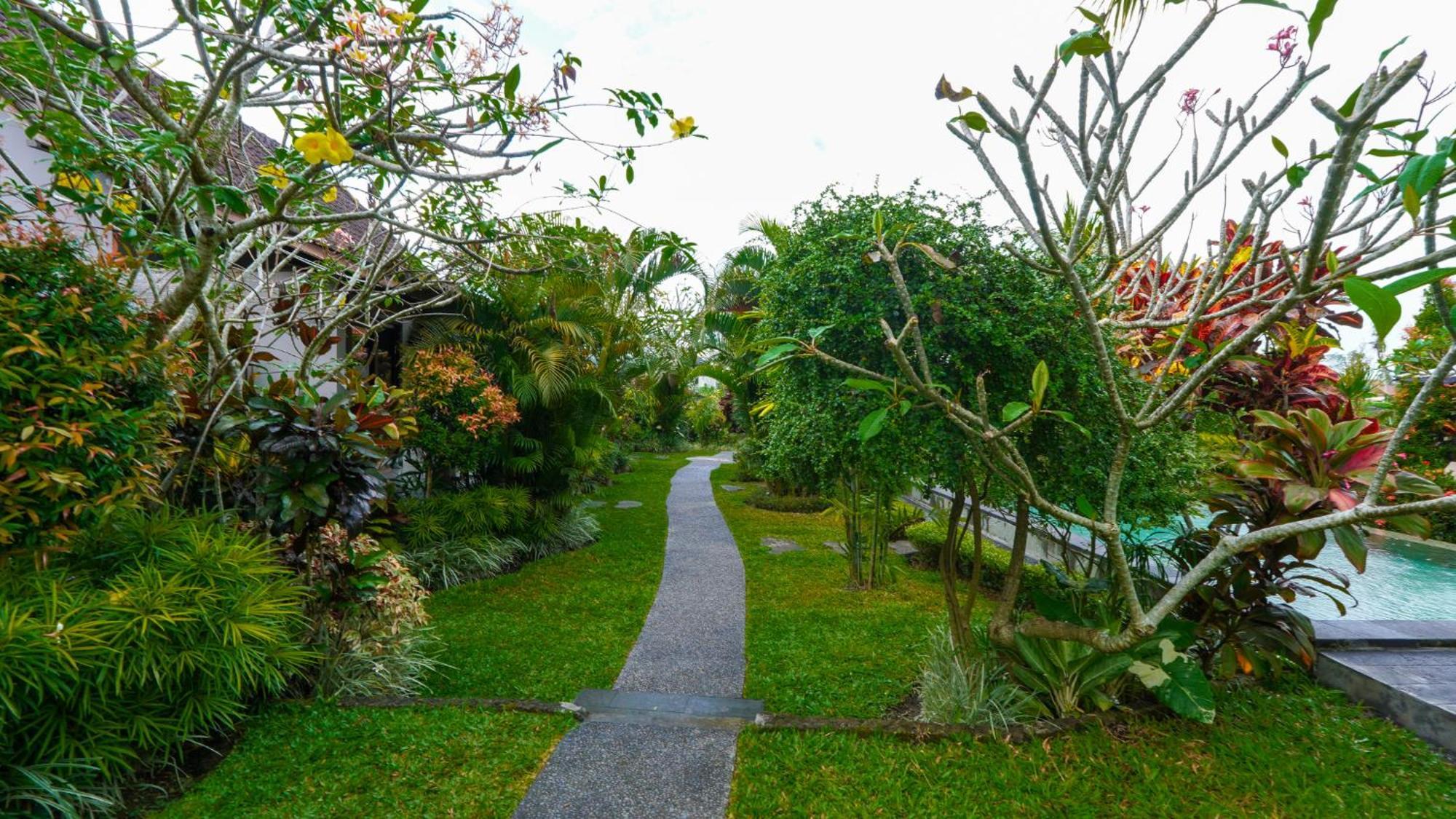 Green Coconut Cottage Ubud Esterno foto