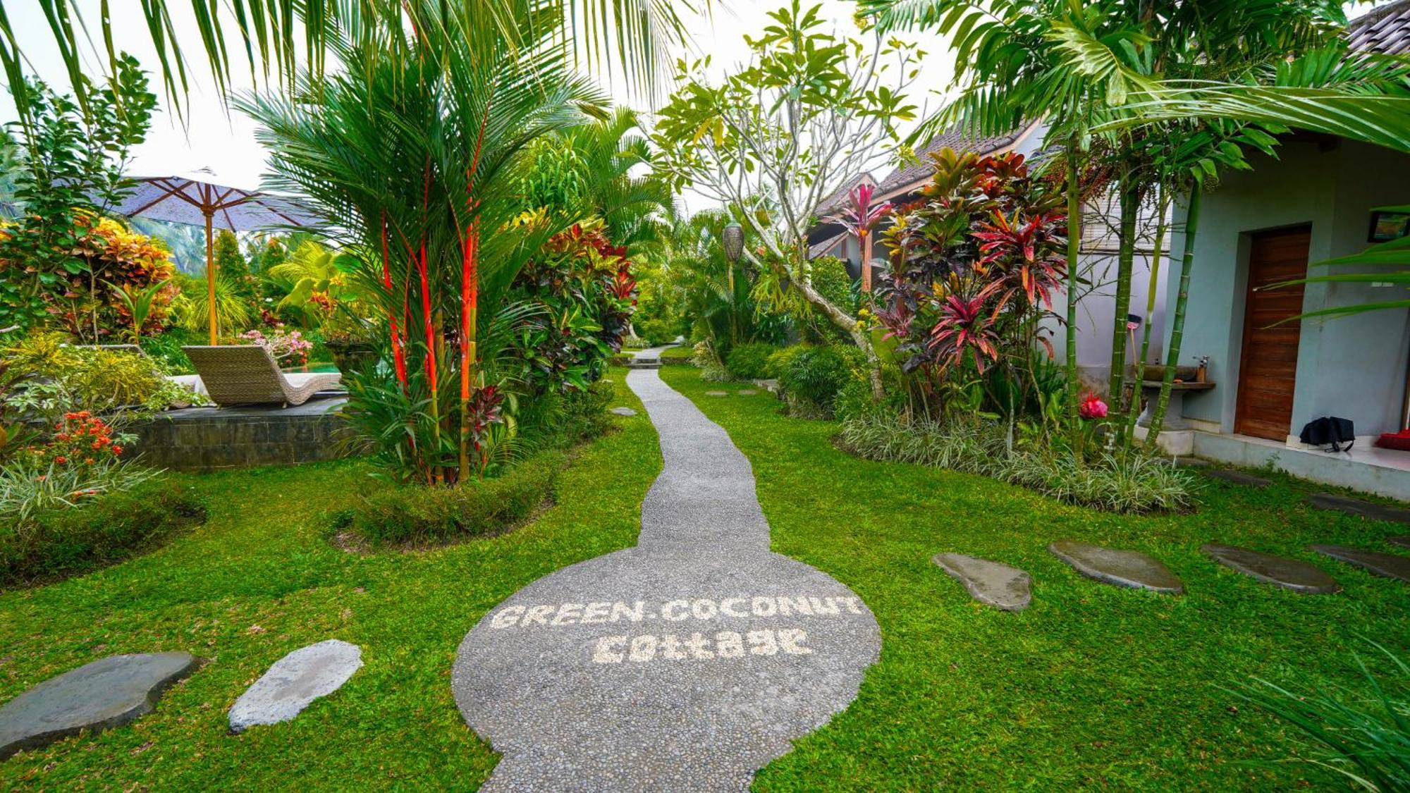 Green Coconut Cottage Ubud Esterno foto