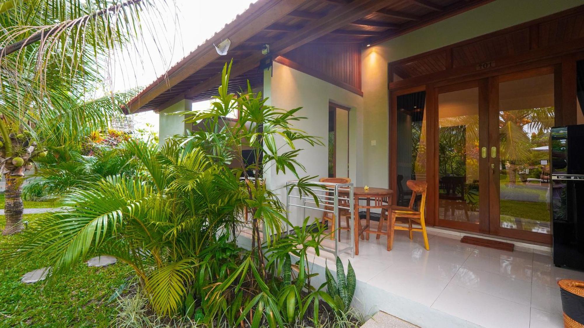 Green Coconut Cottage Ubud Esterno foto