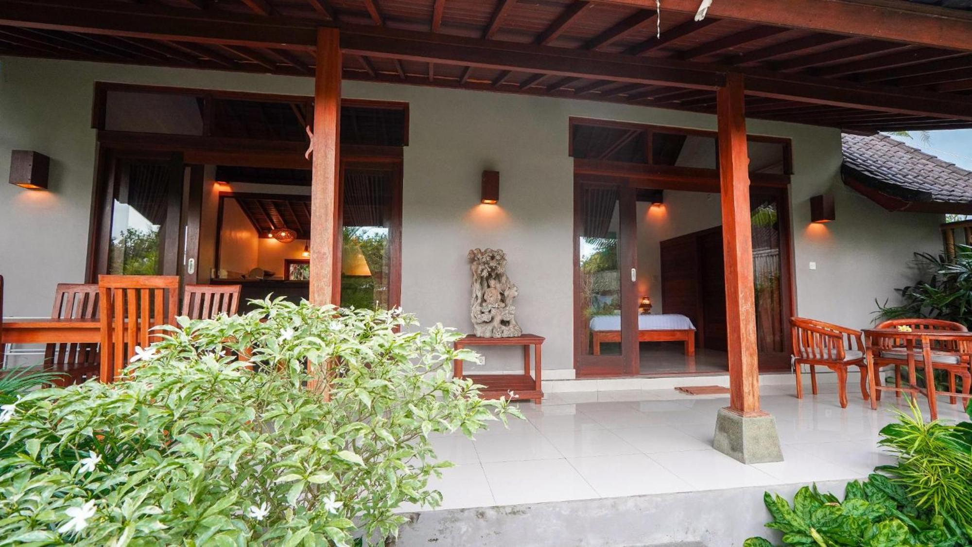 Green Coconut Cottage Ubud Esterno foto