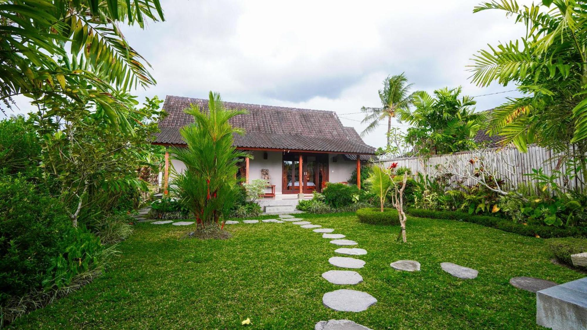 Green Coconut Cottage Ubud Esterno foto