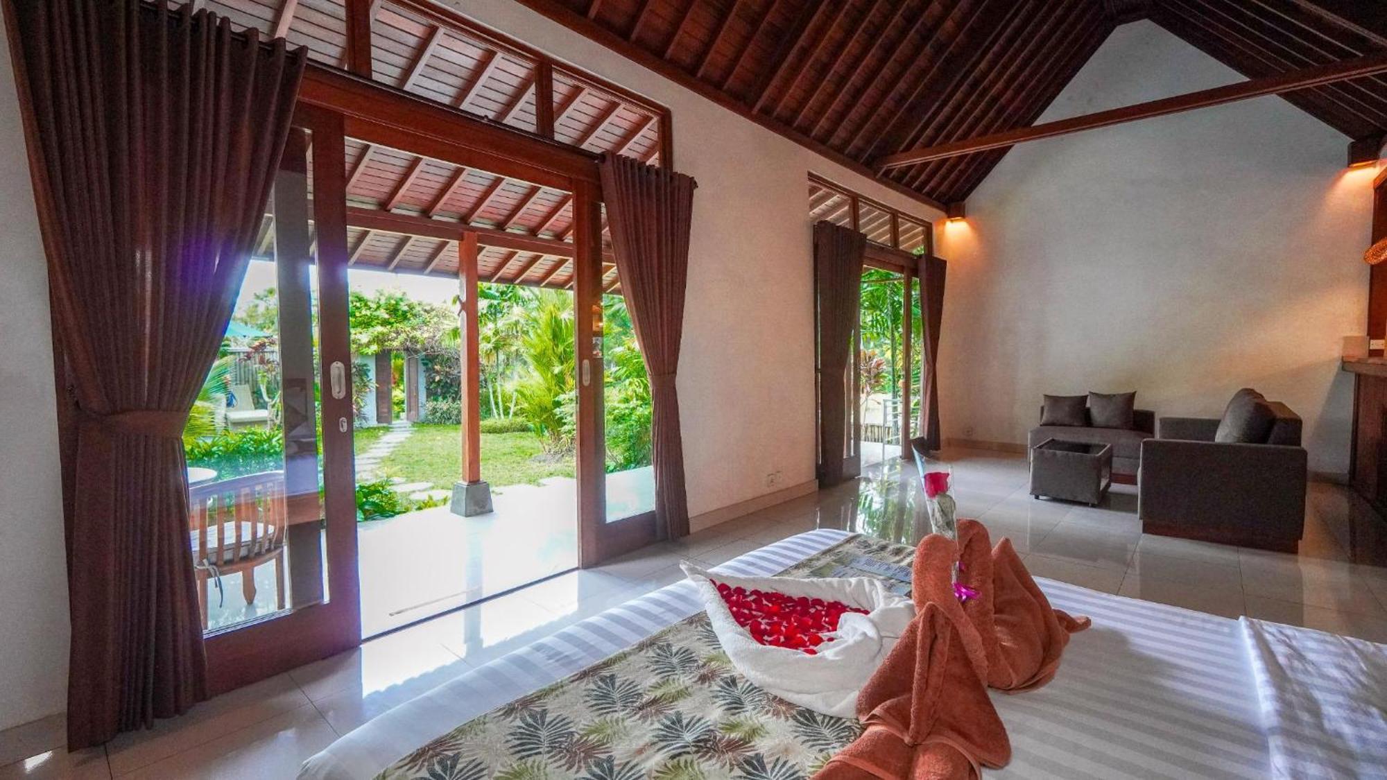 Green Coconut Cottage Ubud Esterno foto